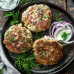 Mediterranean Chicken Patties