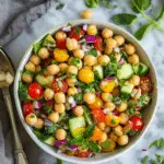 Oil-Free Chickpea Salad