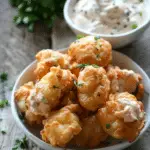 Southern Crab Beignets with Tangy Remoulade Sauce