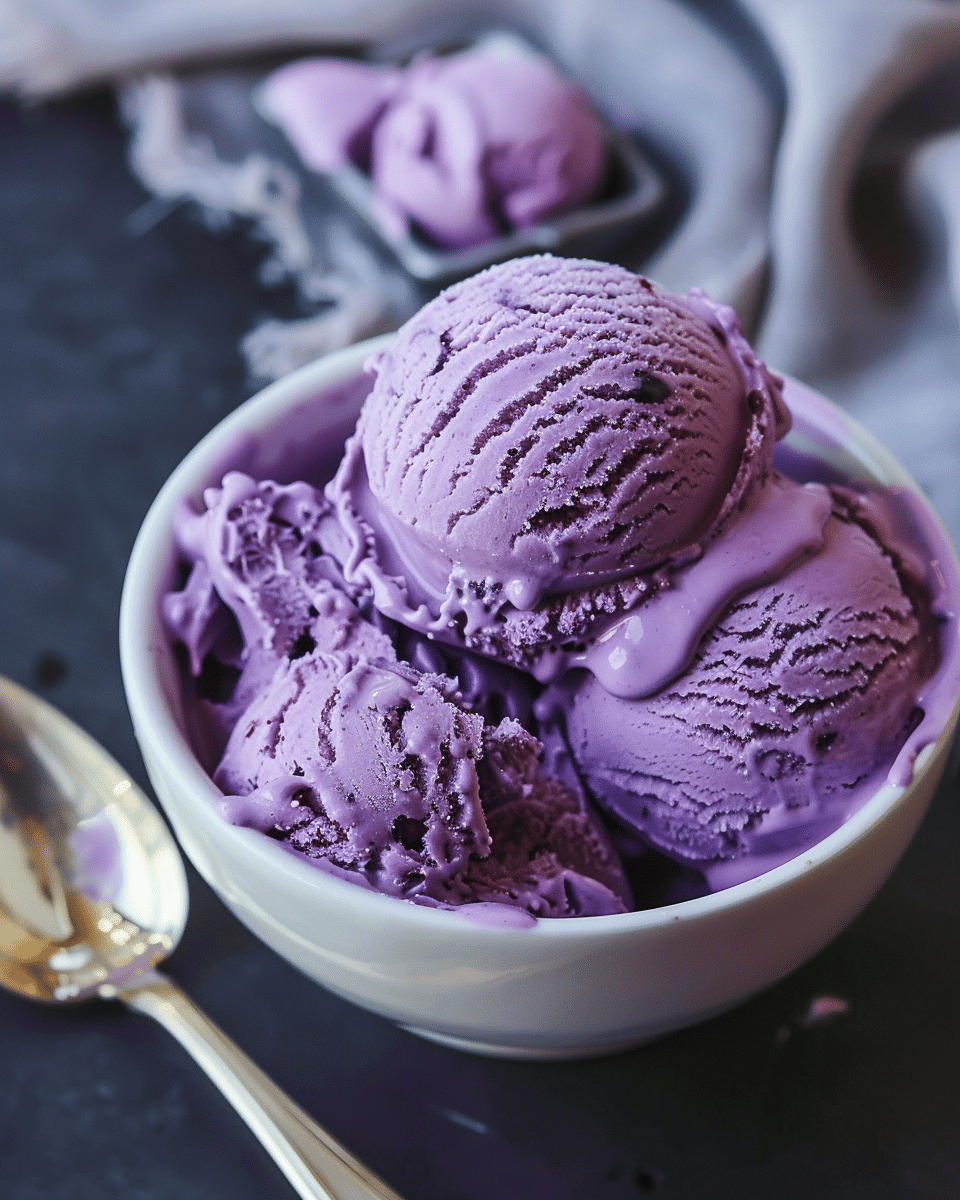 Ube Ice Cream