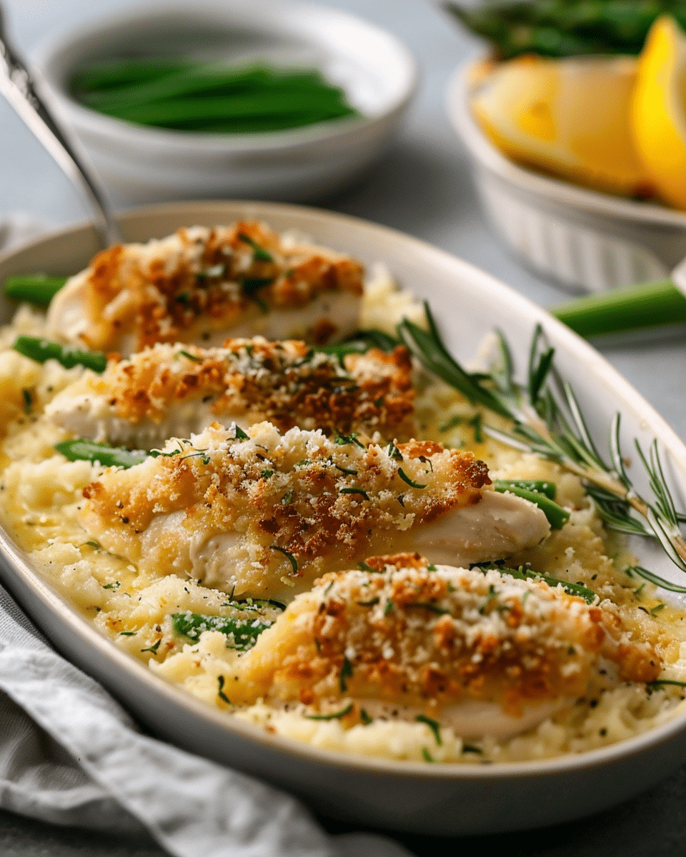 Baked Caesar Chicken