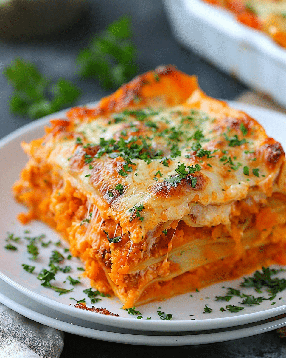 Best Sweet Potato Lasagna