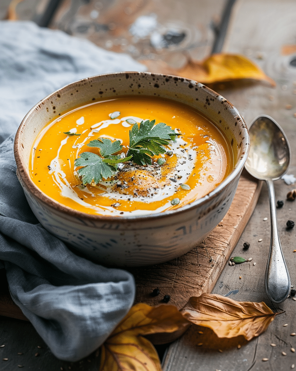 Classic Savory Pumpkin Soup