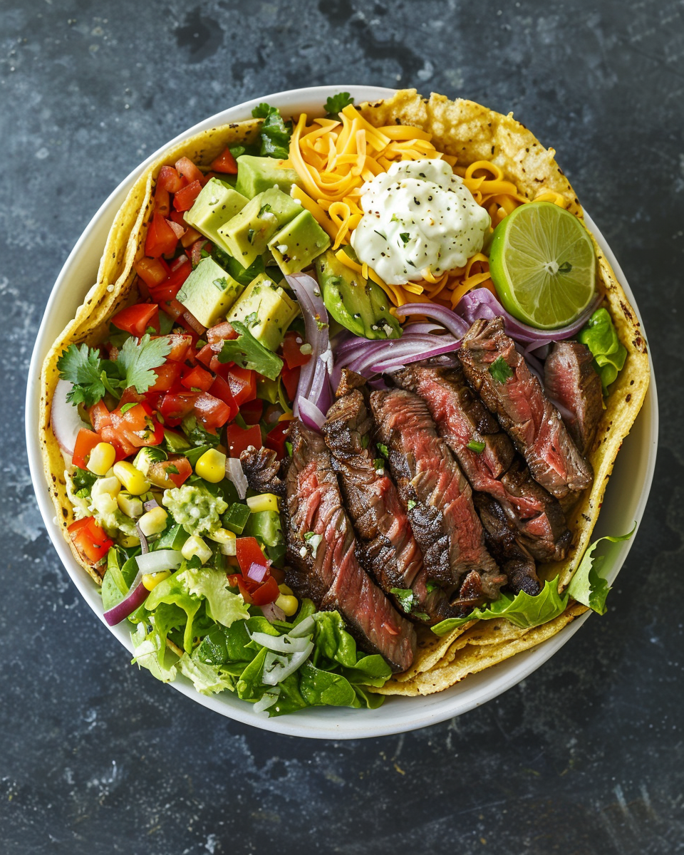 Steak Taco Salad