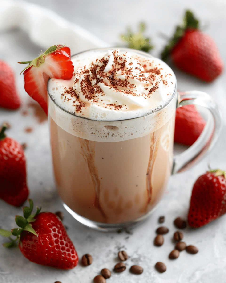 Trader Joe’s Strawberry Latte