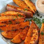 Crispy Air Fryer Sweet Potato Wedges