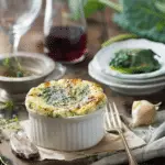 Decadent Spinach Soufflé
