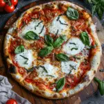 Easy Skillet Neapolitan Margherita Pizza