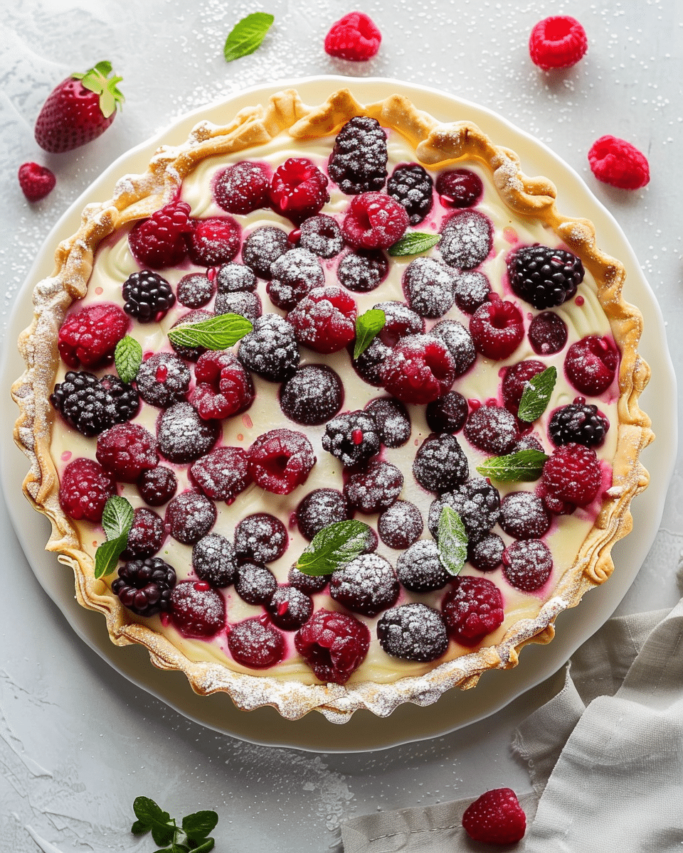 Puff Pastry Breakfast Tart