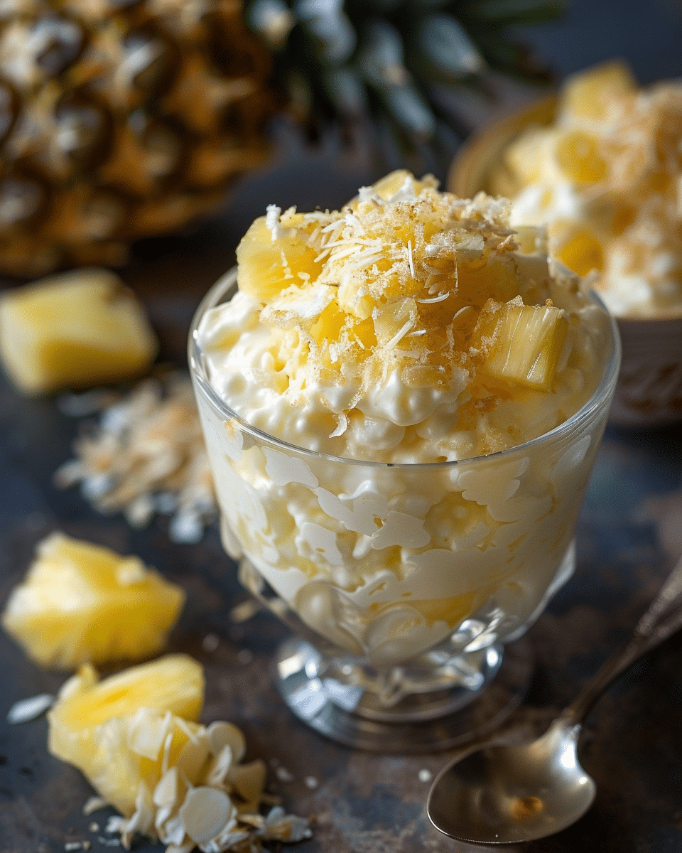 4 Ingredient Pineapple Fluff