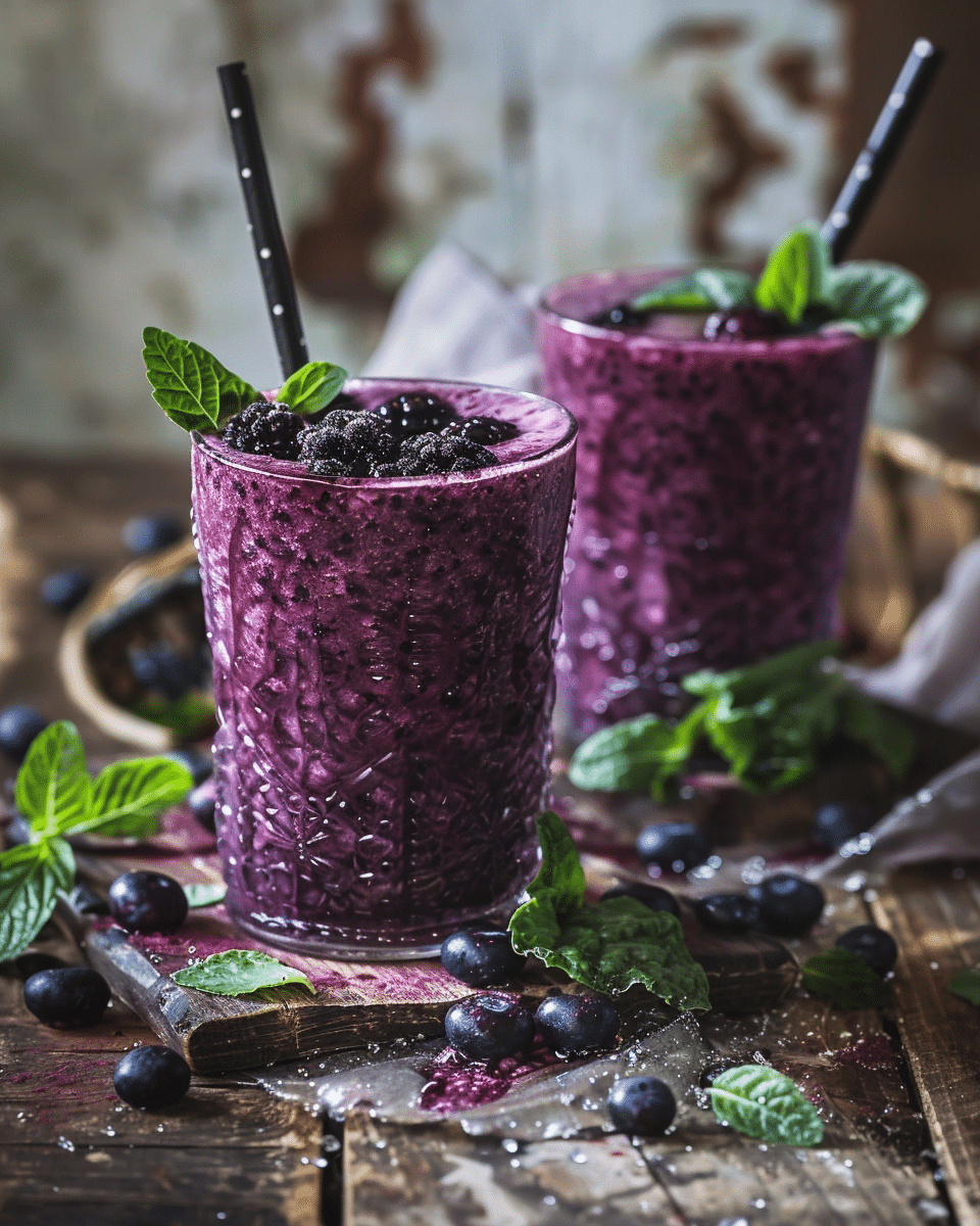 Blueberry Kale Smoothie