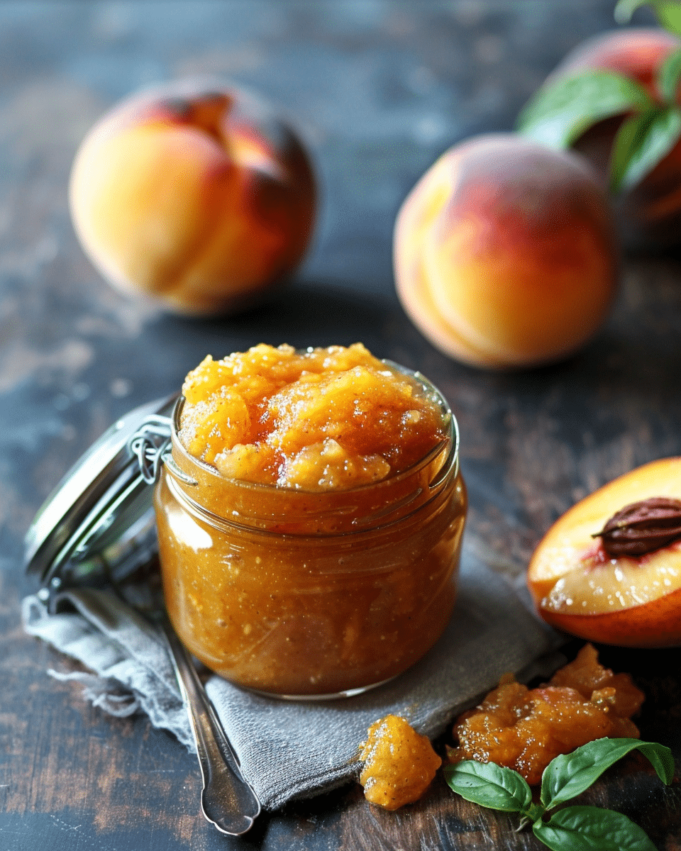Fresh Peach Chutney