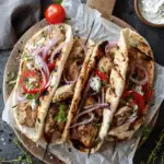 Greek Chicken Gyros