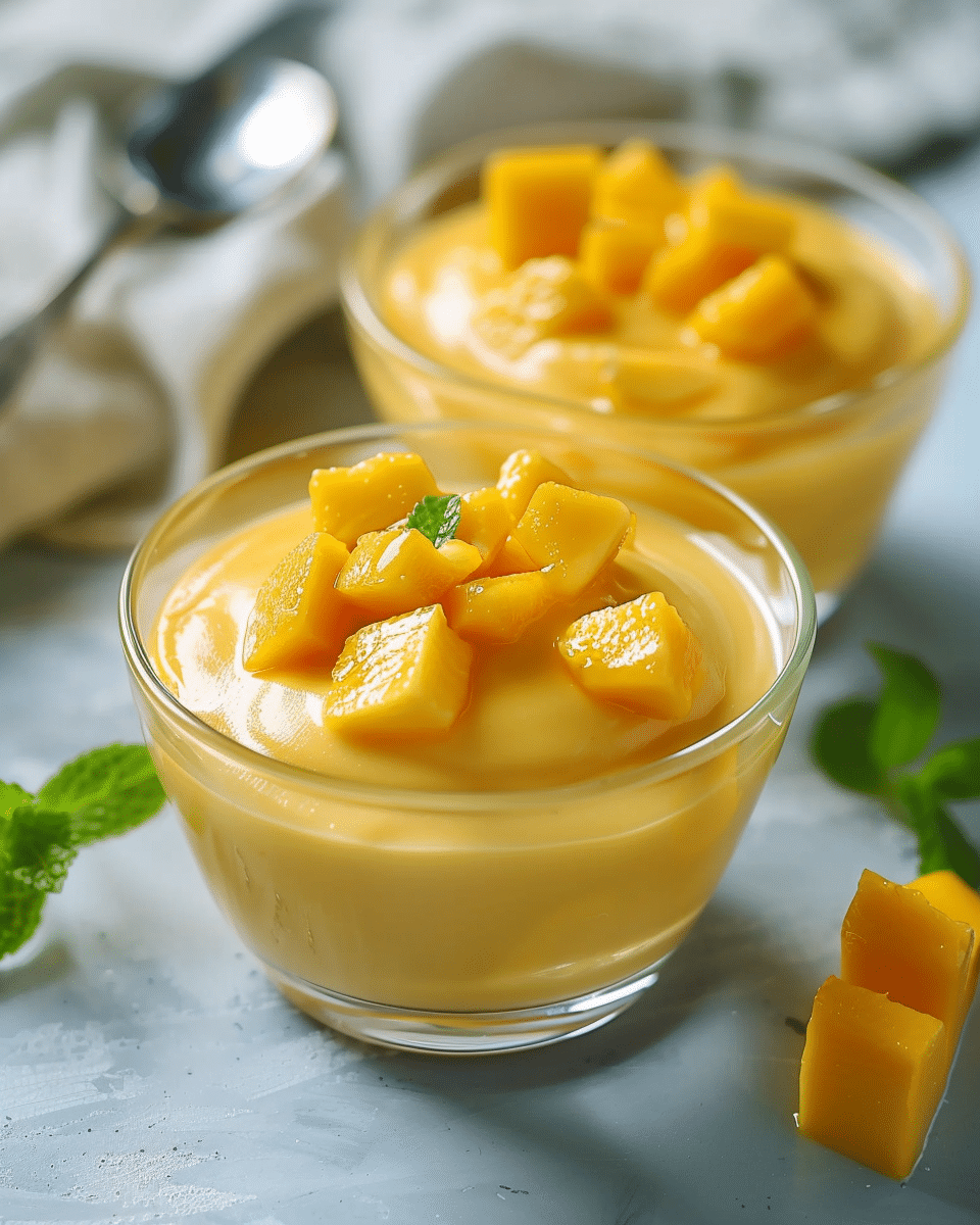 Mango Pudding