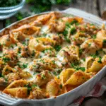 Baked Tuna Pasta Shells