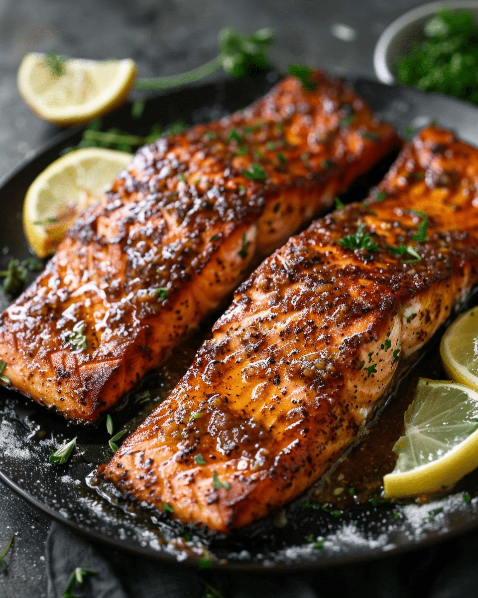 Cajun Honey Butter Salmon