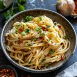 Caramelized Onion Pasta with Crunchy Chili Onion