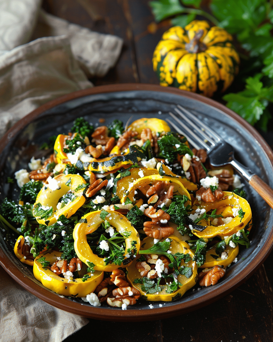 Delicata Squash Salad