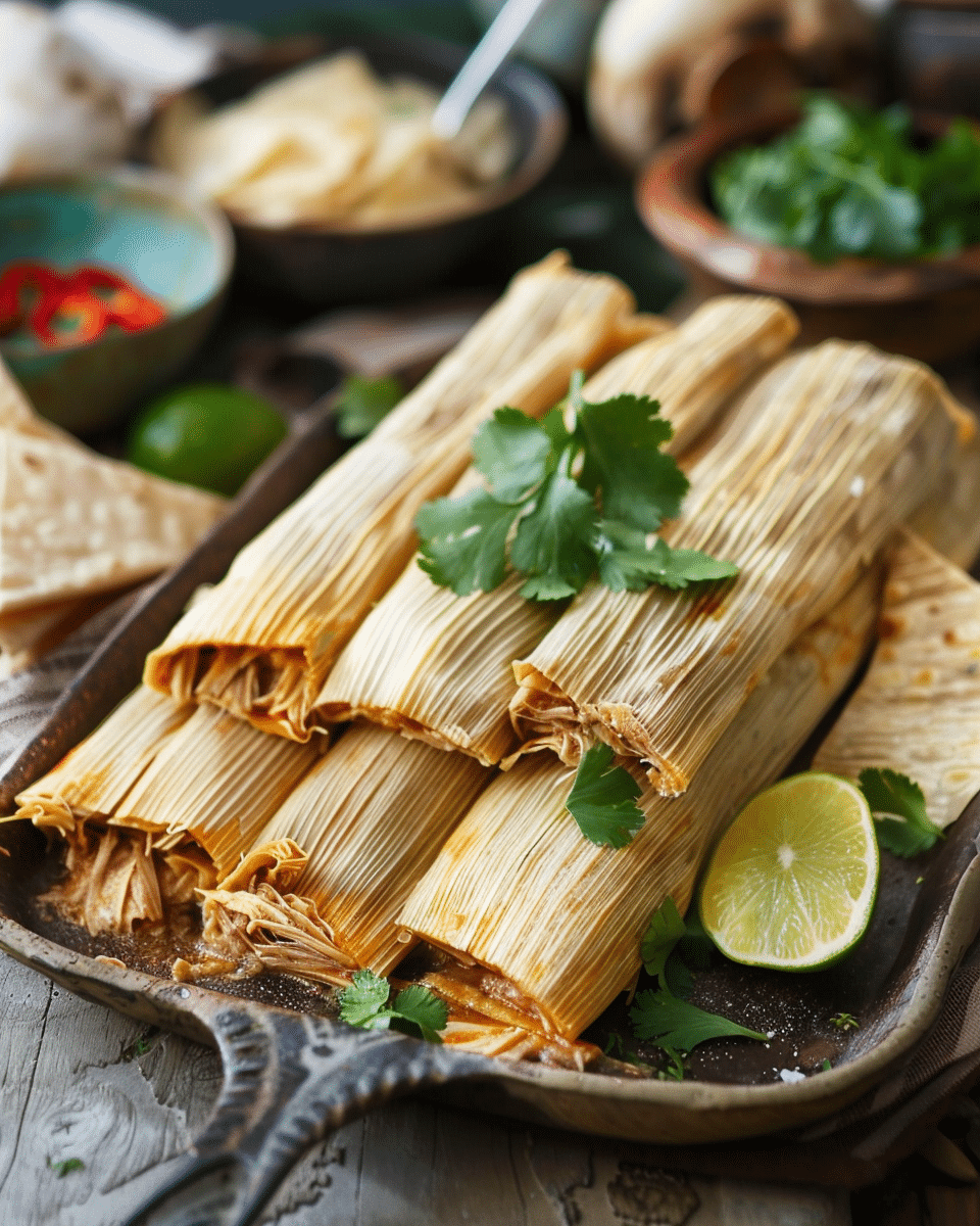 Mushroom Tamales