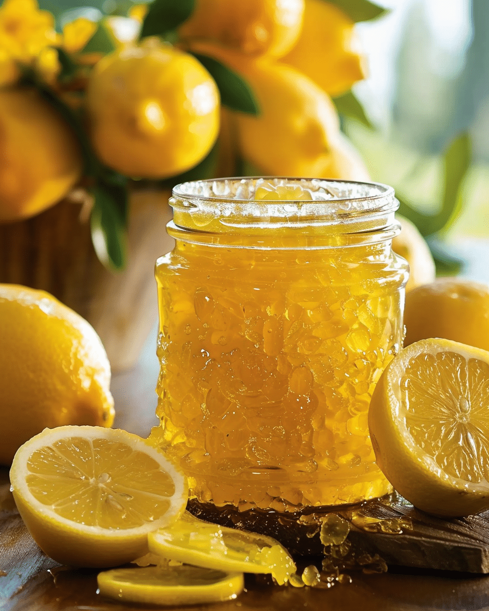 Three Ingredient Lemon Marmalade