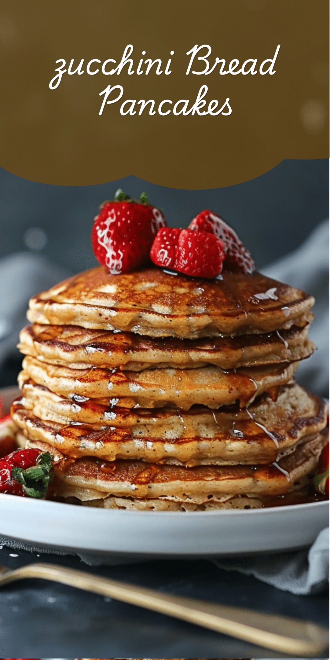 Zucchini Bread Pancakes