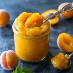 Apricot Curd with Fresh Apricots