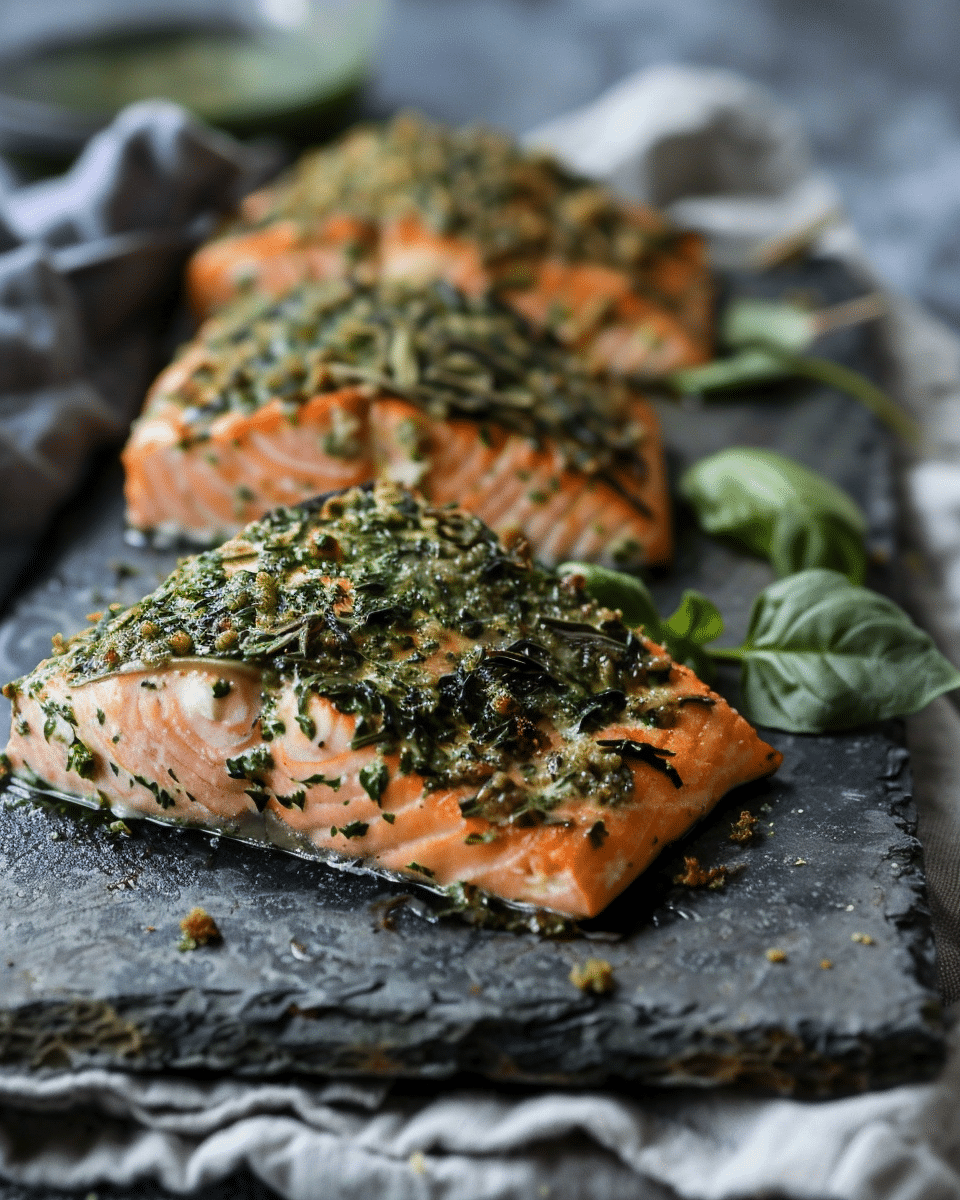 Herb Crusted Salmon