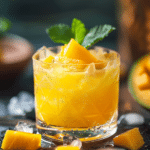 Mango Melona Soju Cocktail