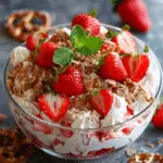 Strawberry Pretzel Fluff Salad
