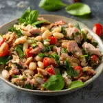 Tuscan Tuna White Bean Salad