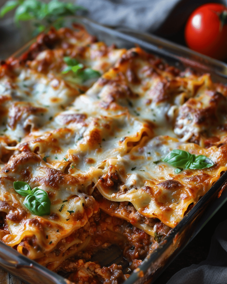Viral Dumpling Lasagna