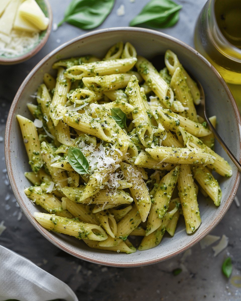 Pesto Penne Pasta