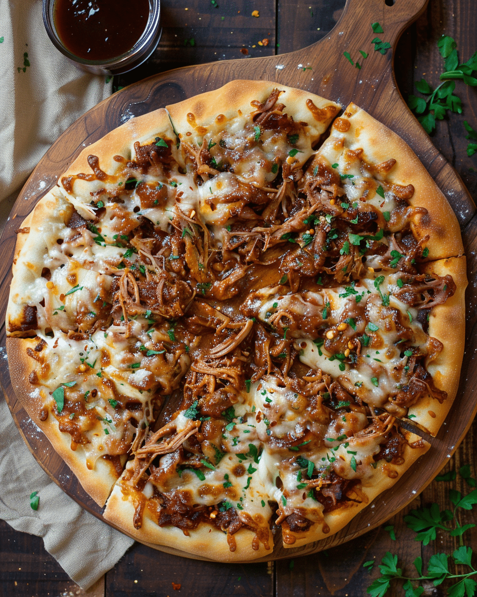 BBQ Pulled Pizza