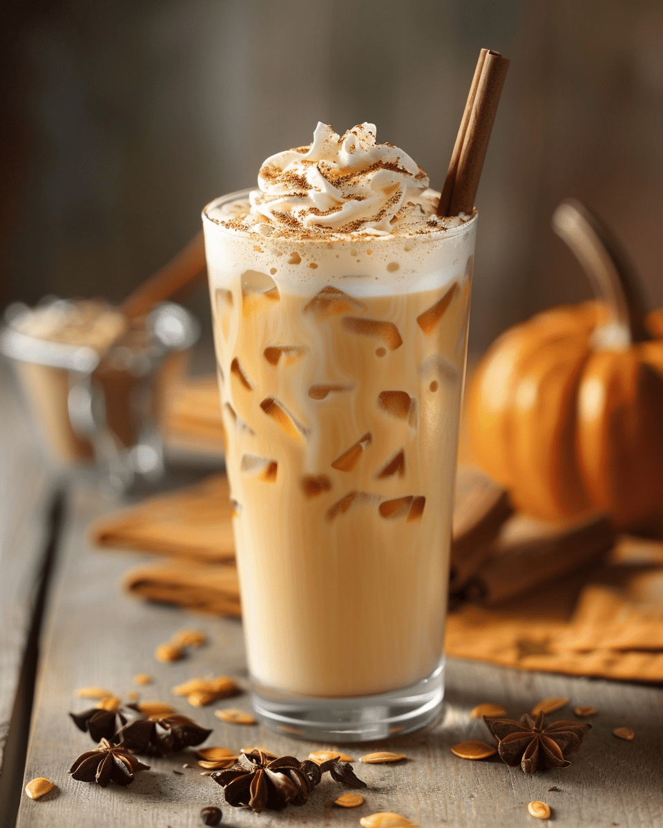 Iced Pumpkin Spice Latte