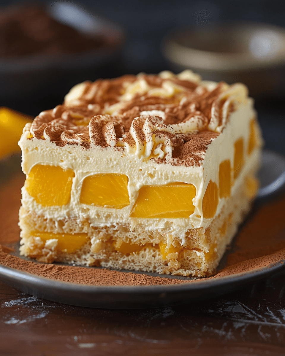 Mango Tiramisu