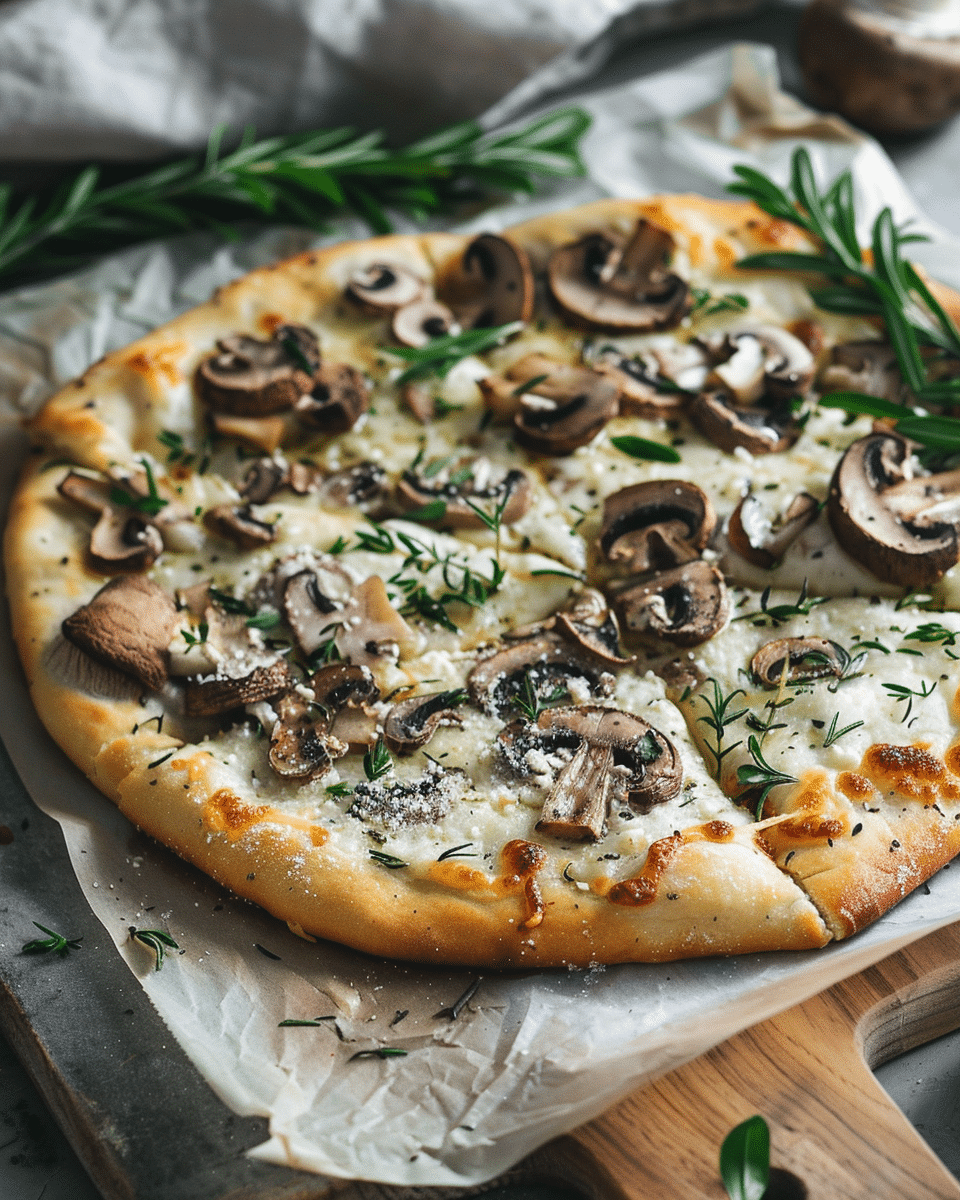Mushroom Pizza