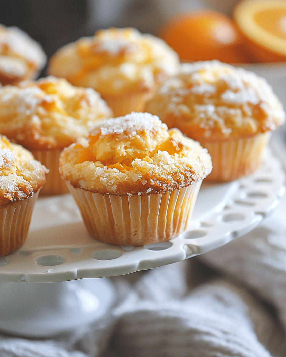 Orange Muffins Recipe