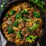 Beef and Broccoli Noodles