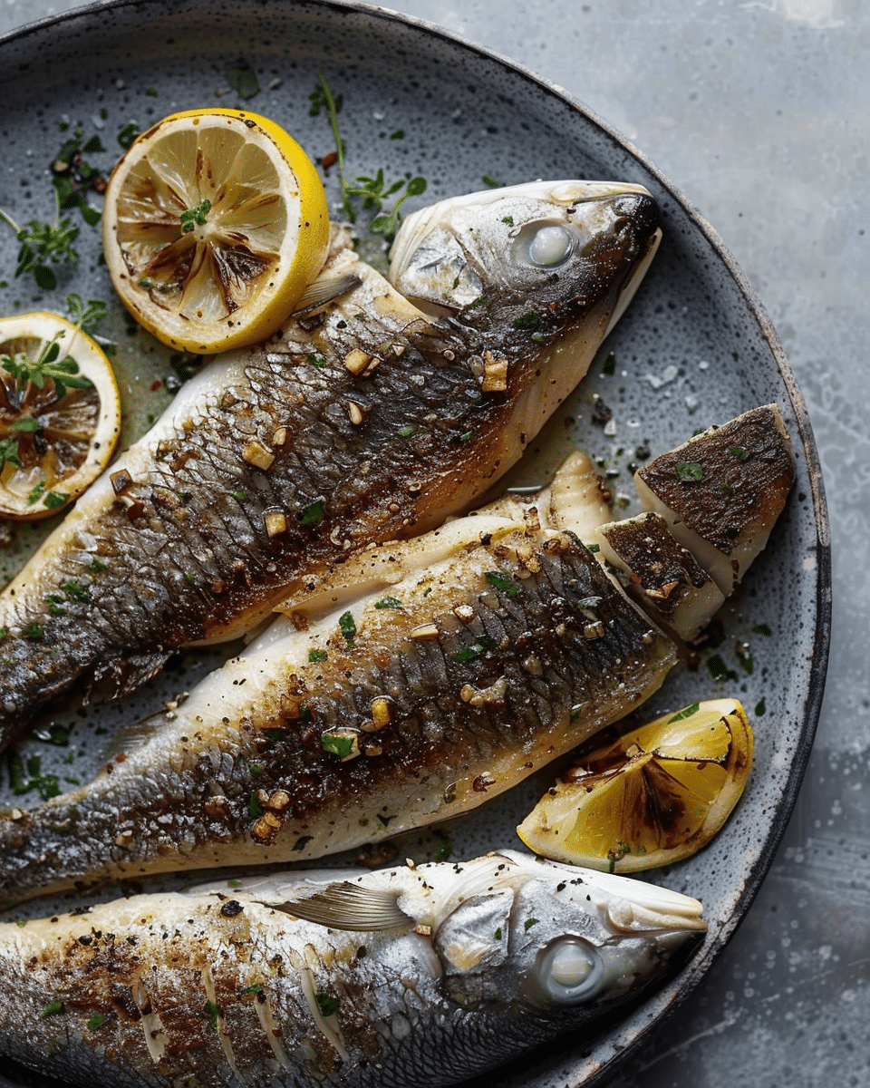 Pan-Seared Branzino