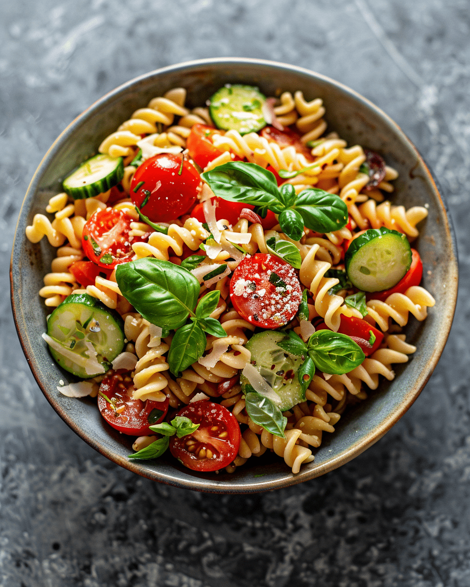 Pasta Salad with Italian Dressing