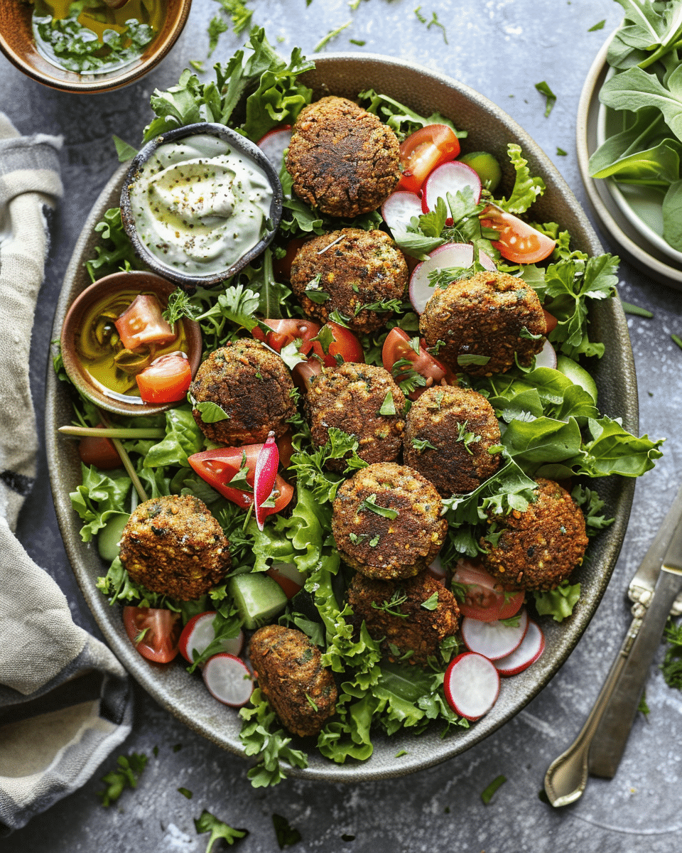 Sheet Pan Freezer Falafel