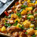 Hawaiian Chicken Sheet Pan