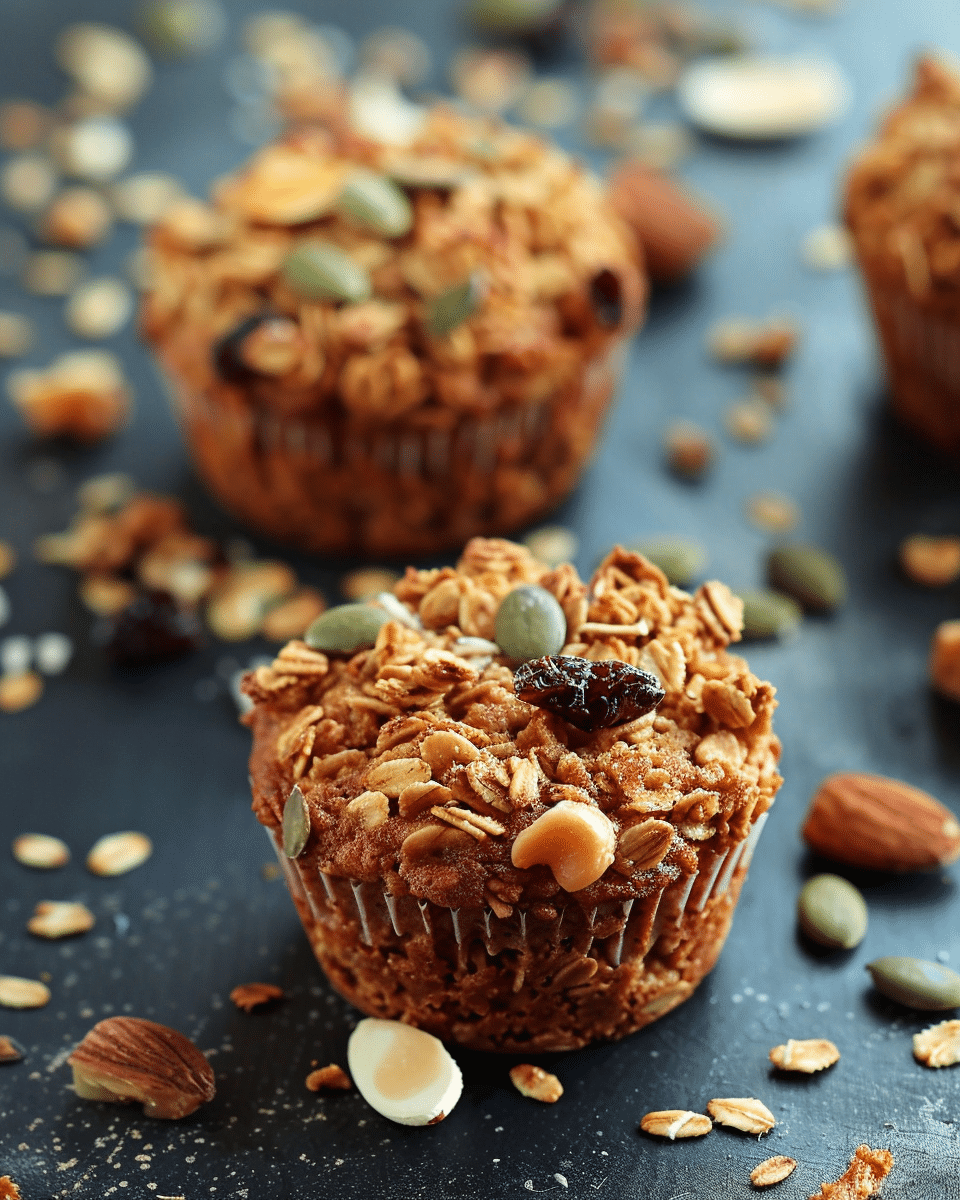 Healthy Granola Muffins