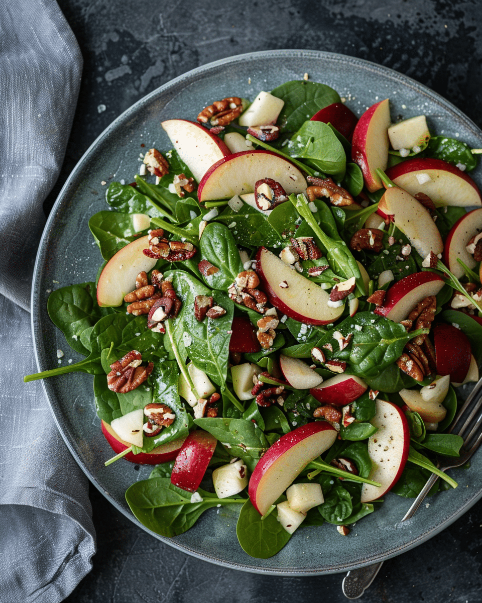 Spinach Apple Salad