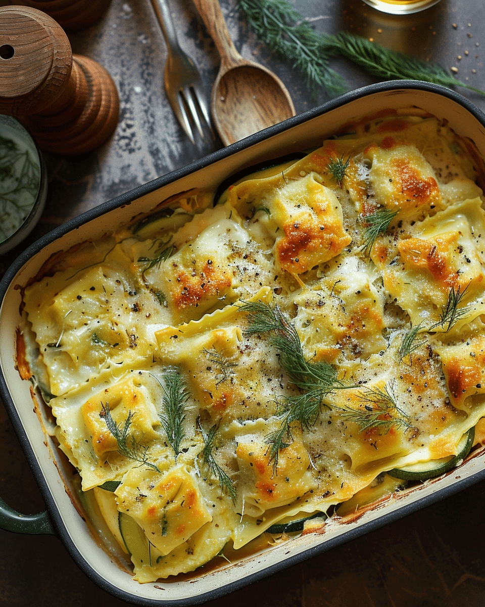 Stuffed Zucchini Ravioli