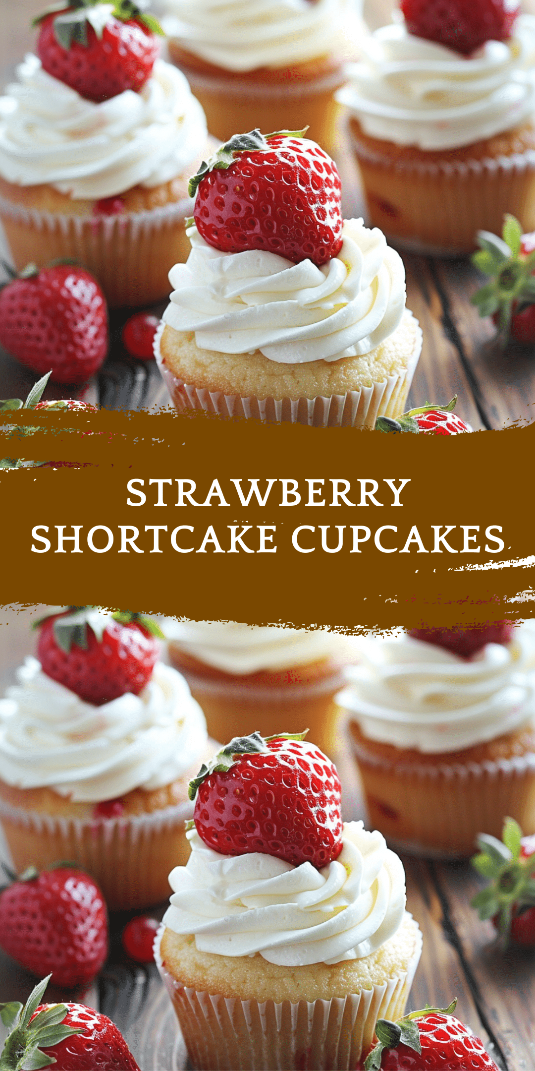 Strawberry Shortcake Cupcakes