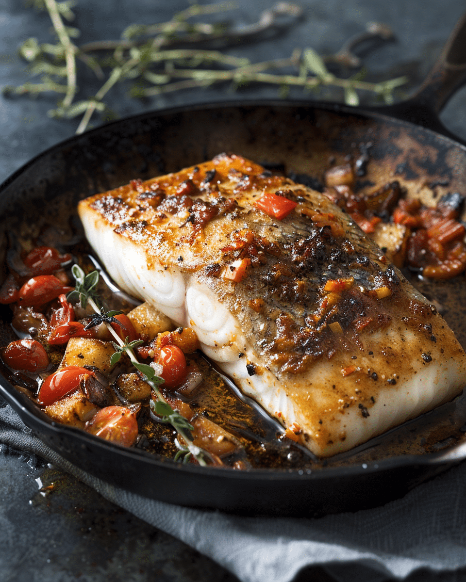 Campfire Pan-Seared Fish