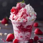 Easy McDonald’s Strawberry Shortcake McFlurry