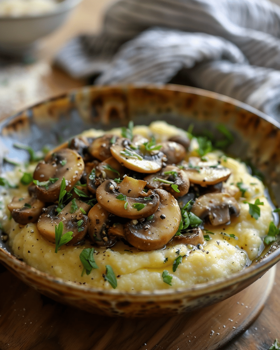 Mushroom Polenta