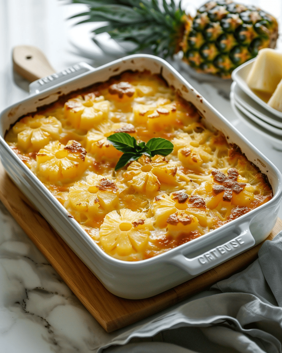 Pineapple Casserole